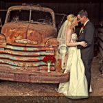 Rustic country wedding hair half up half down Austin, Texas