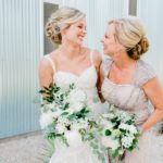 Textured chignon wedding and bridal hair